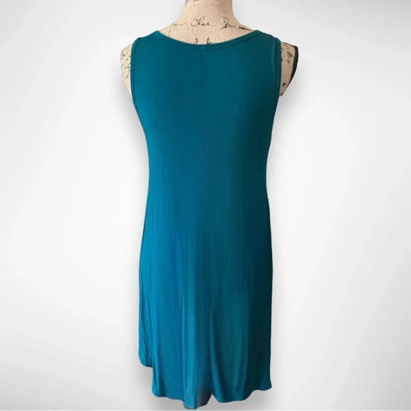 MOLERANI Women's Teal Casual Lightweight Swing Dress Medium | EUC‎ - Picture 4 of 9